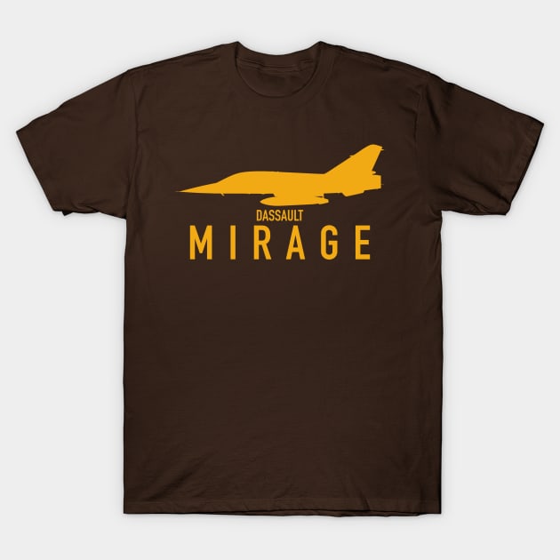 Dassault Mirage T-Shirt by Tailgunnerstudios